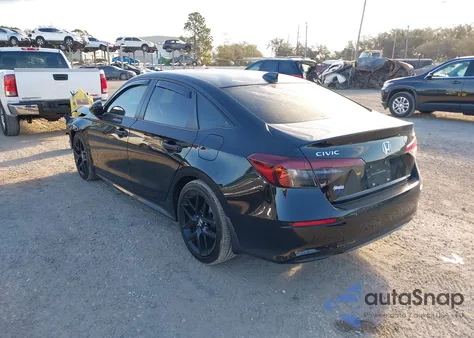 2025 Honda Civic Sport z USA, uszkodzony, nr VIN 2HGFE2F50SH522296